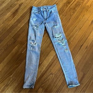 American Eagle Outfitters jeans ~ super super stretch ~ size 0